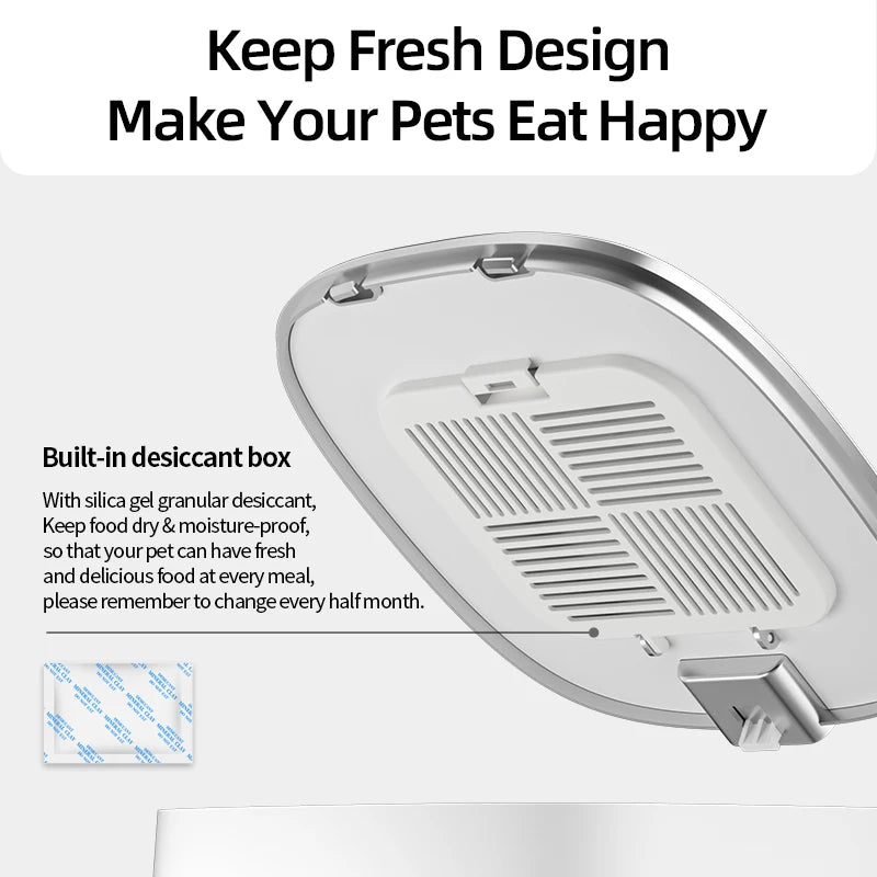 ROJECO Dispenser WiFi Double Feeder