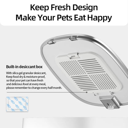 ROJECO Dispenser WiFi Double Feeder