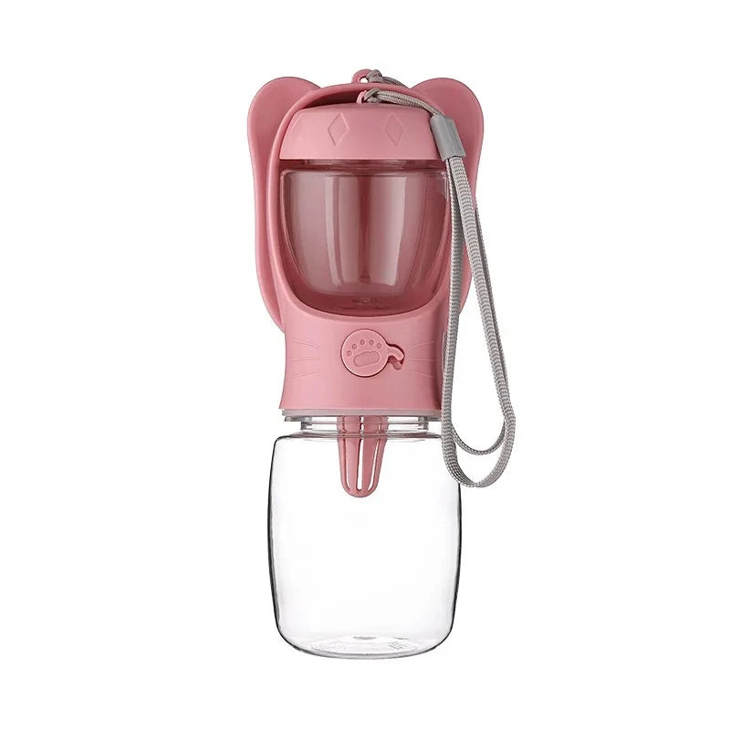 Portable 2-in-1 Water and Food Bottle