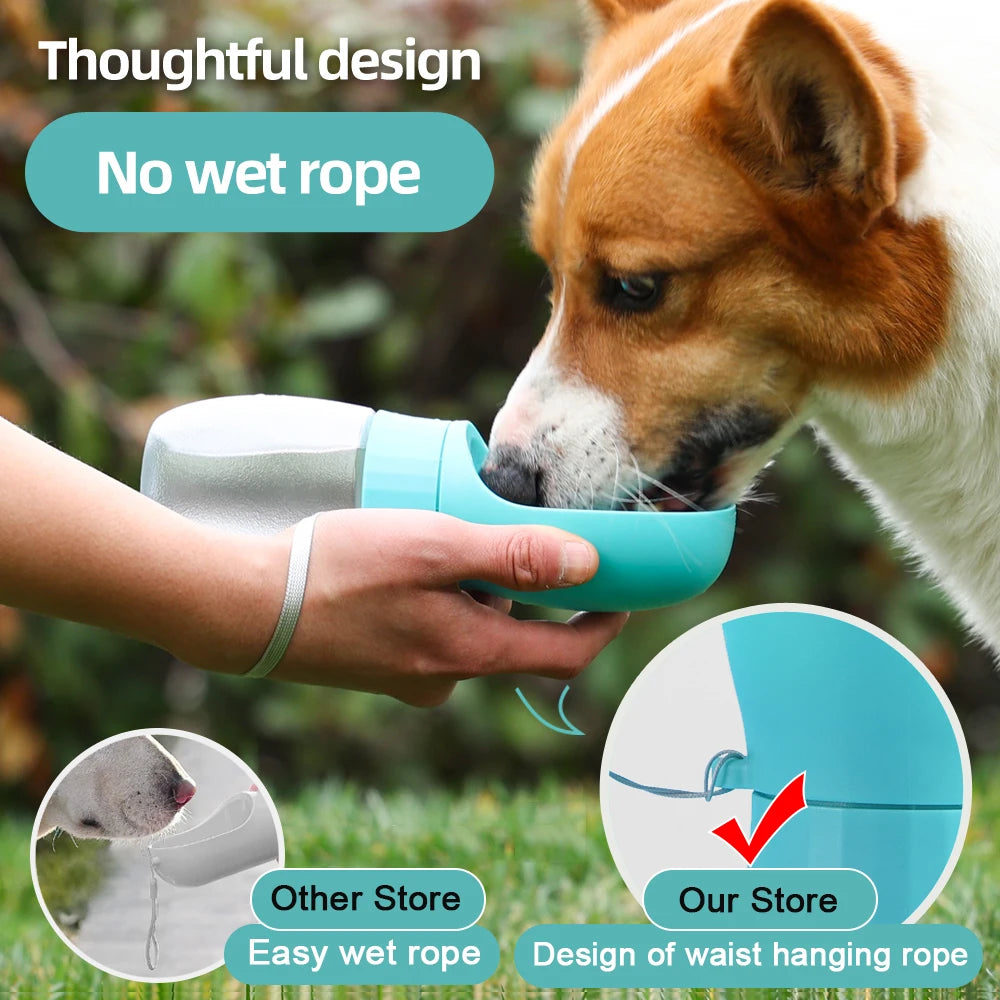 Dog Water Bottle MULTICOLOR