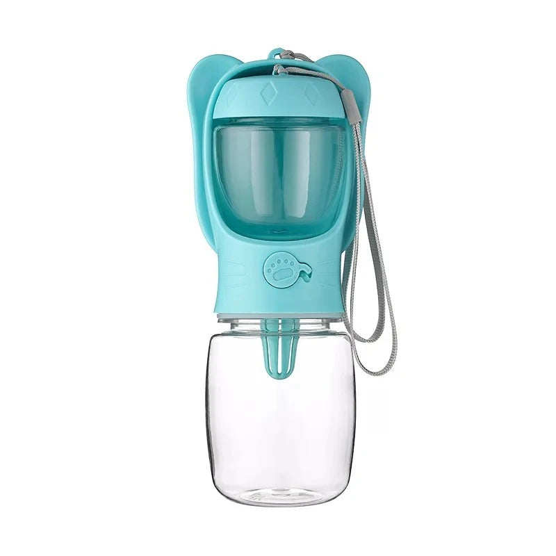 Portable 2-in-1 Water and Food Bottle