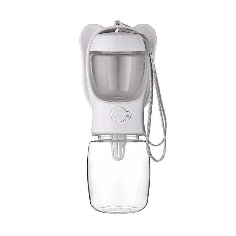 Portable 2-in-1 Water and Food Bottle